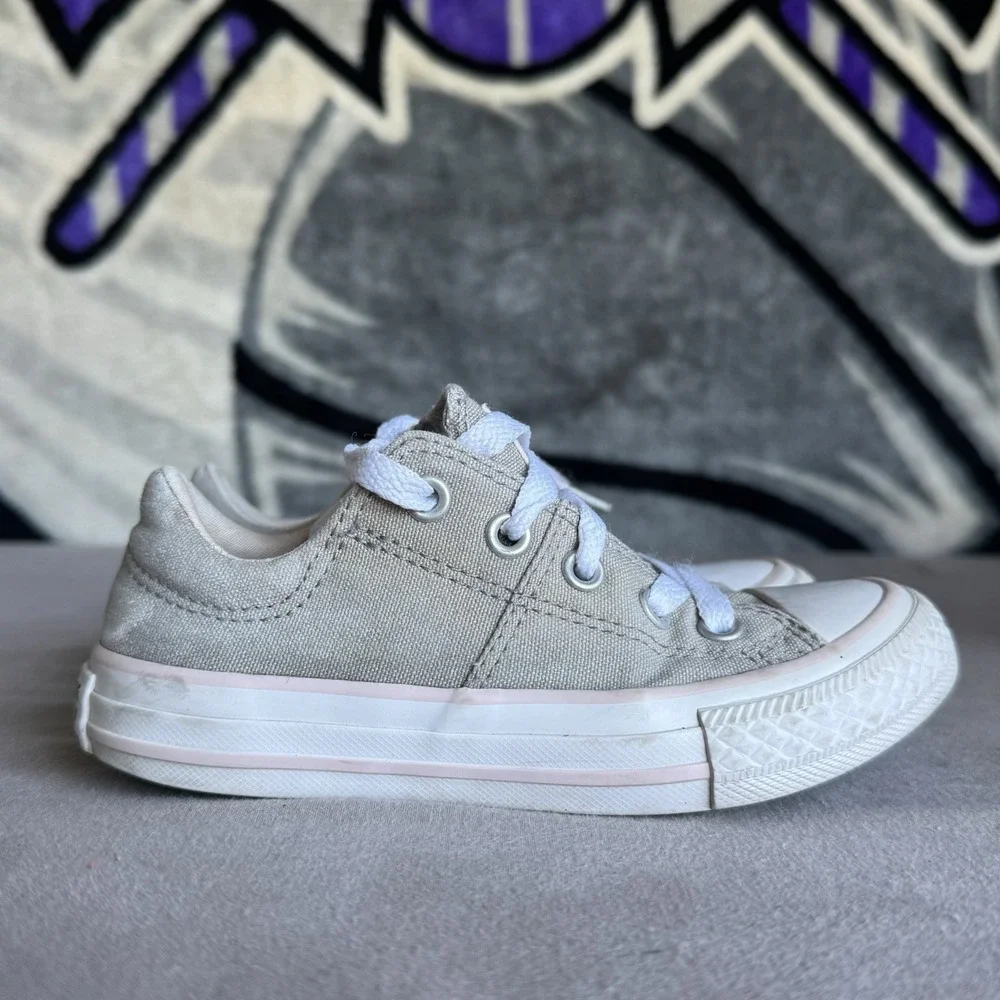 Size 11c - Converse Chuck Taylor All Star Kids Sneakers Gray 660908F